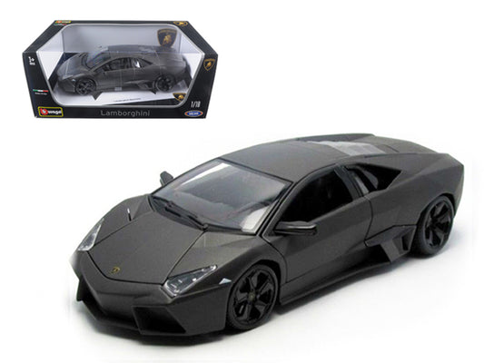 Lamborghini Reventon Matt Grey 1/18 Diecast Model Car by Bburago