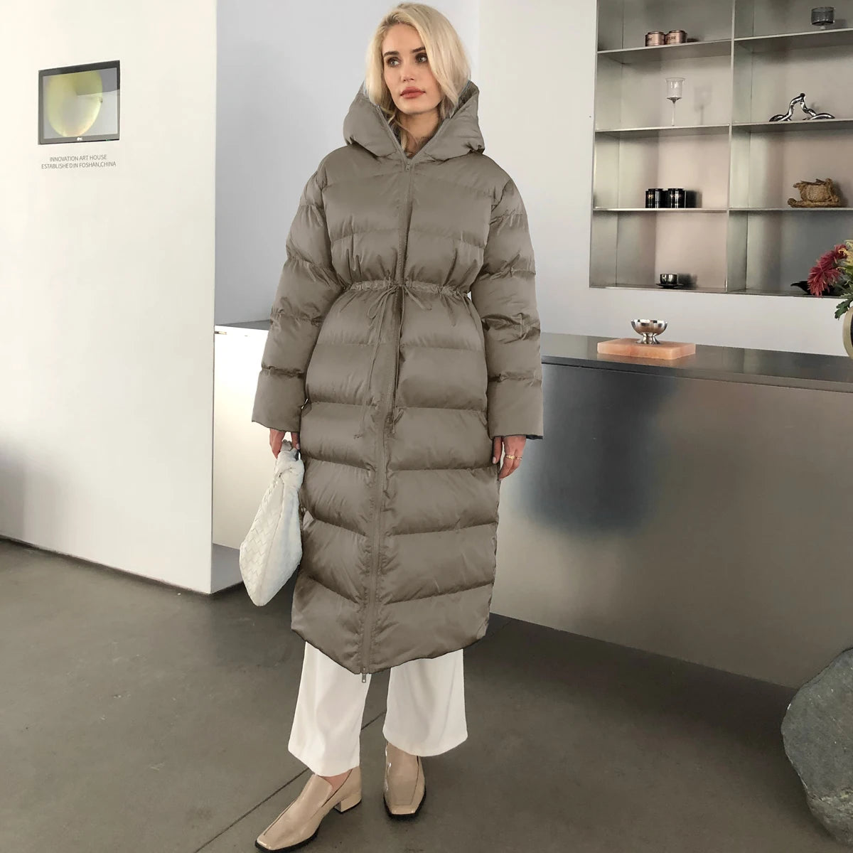 2025 Women Winter coat Stylish Thick Warm Parkas