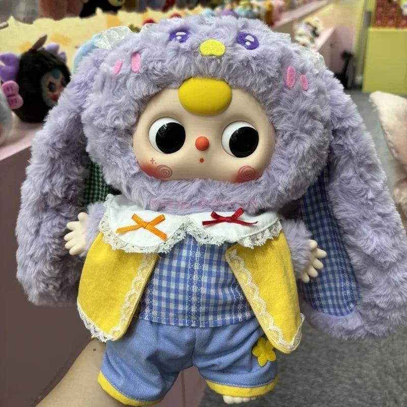 Authentic Baby Three Three Year Old 400% Second Generation Trendy Play Plush Blind Box Doll Gift Handmade Ornament Cute Gift