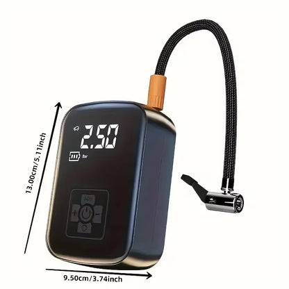 Revolutionary Wireless Electric Tire Inflator: Perfect for Motorcycles, Bicycles, Boats, and All Your Automotive Needs