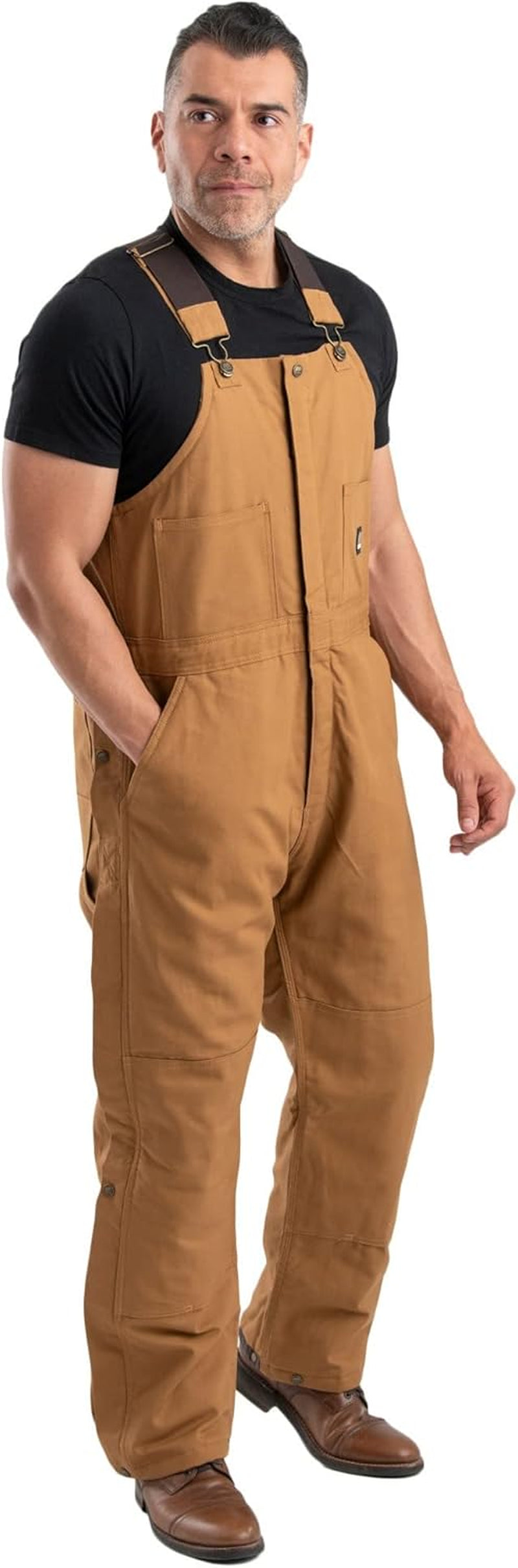 Men's Heritage Insulated Duck Bib Overalls - Ultimate Warmth and Durability