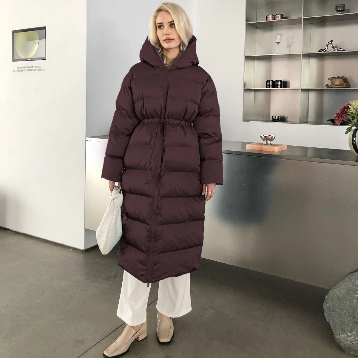 2025 Women Winter coat Stylish Thick Warm Parkas