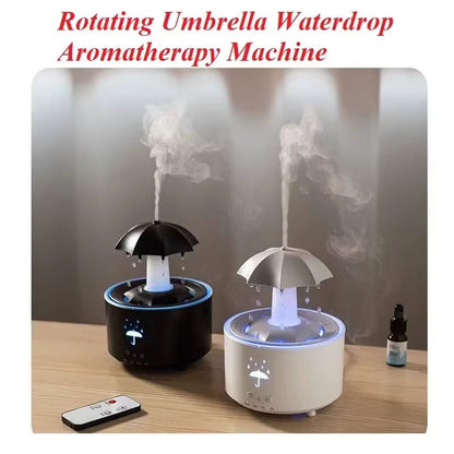 Colorful Creative Umbrella Humidifier & Aromatherapy Diffuser with Soothing Lighting